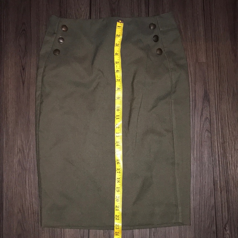 The limited pencil skirt size for new